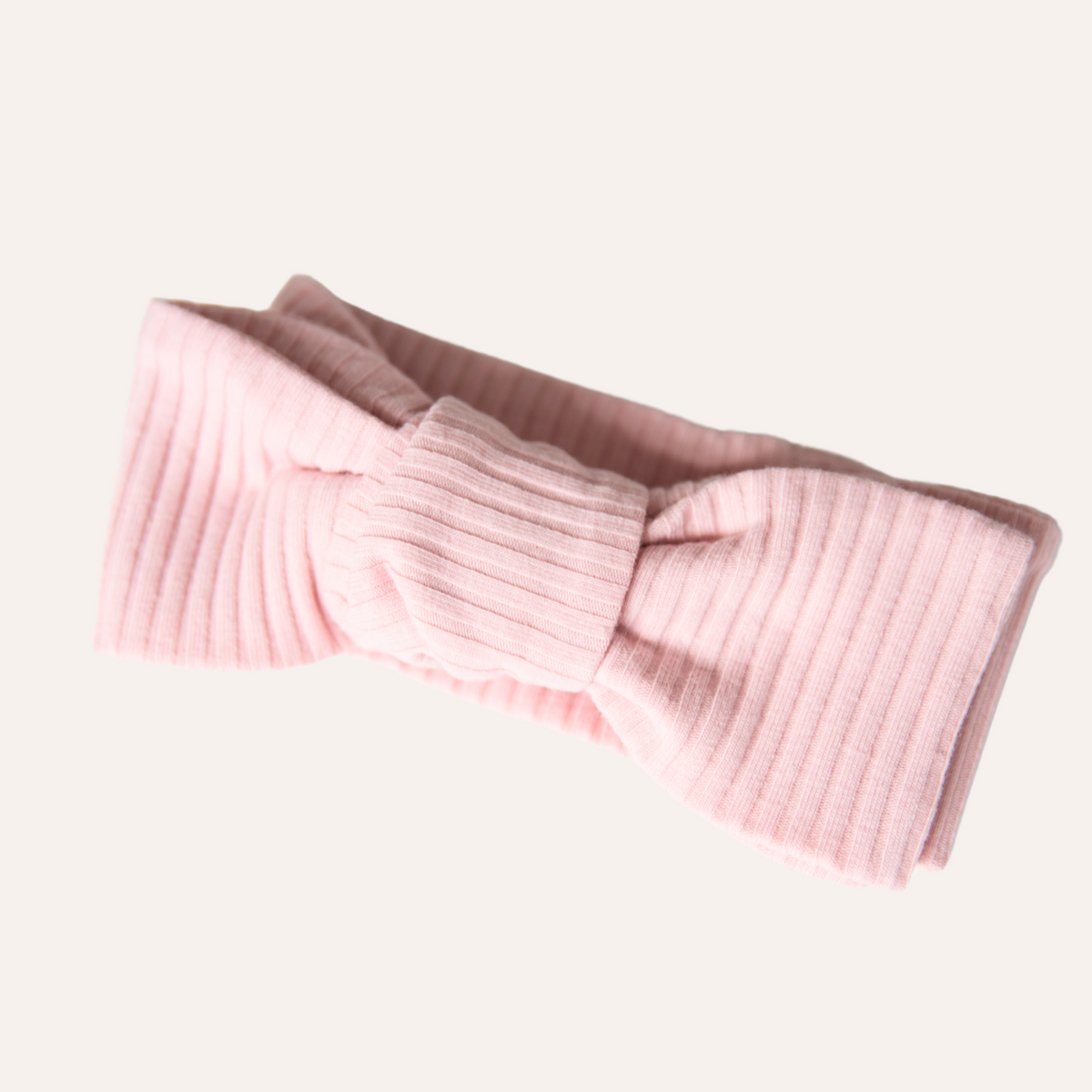 Headband Bow - Baby Pink