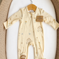 Honey Bee Bamboo Footie