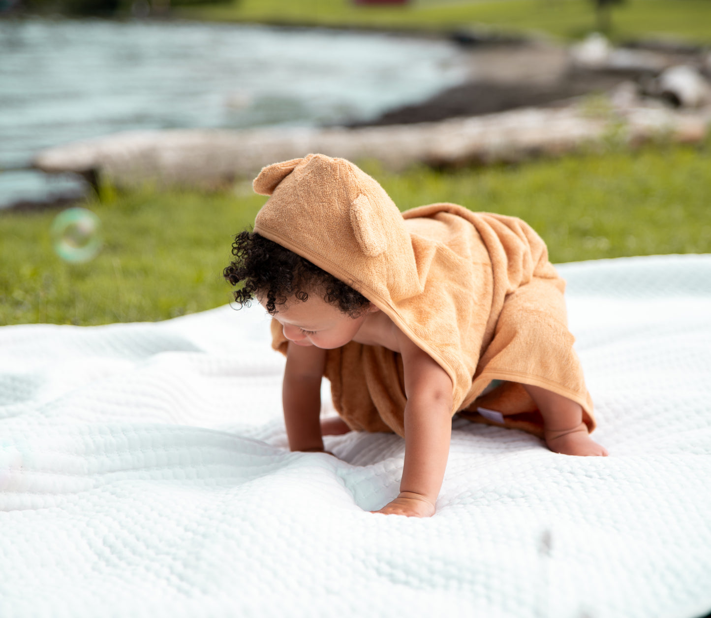 Bear Ear Hooded Towel