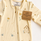 Honey Bee Bamboo Footie