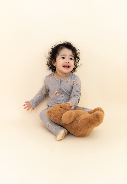 Little Acorn Bamboo Footie